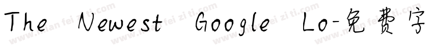 The Newest Google Lo字体转换